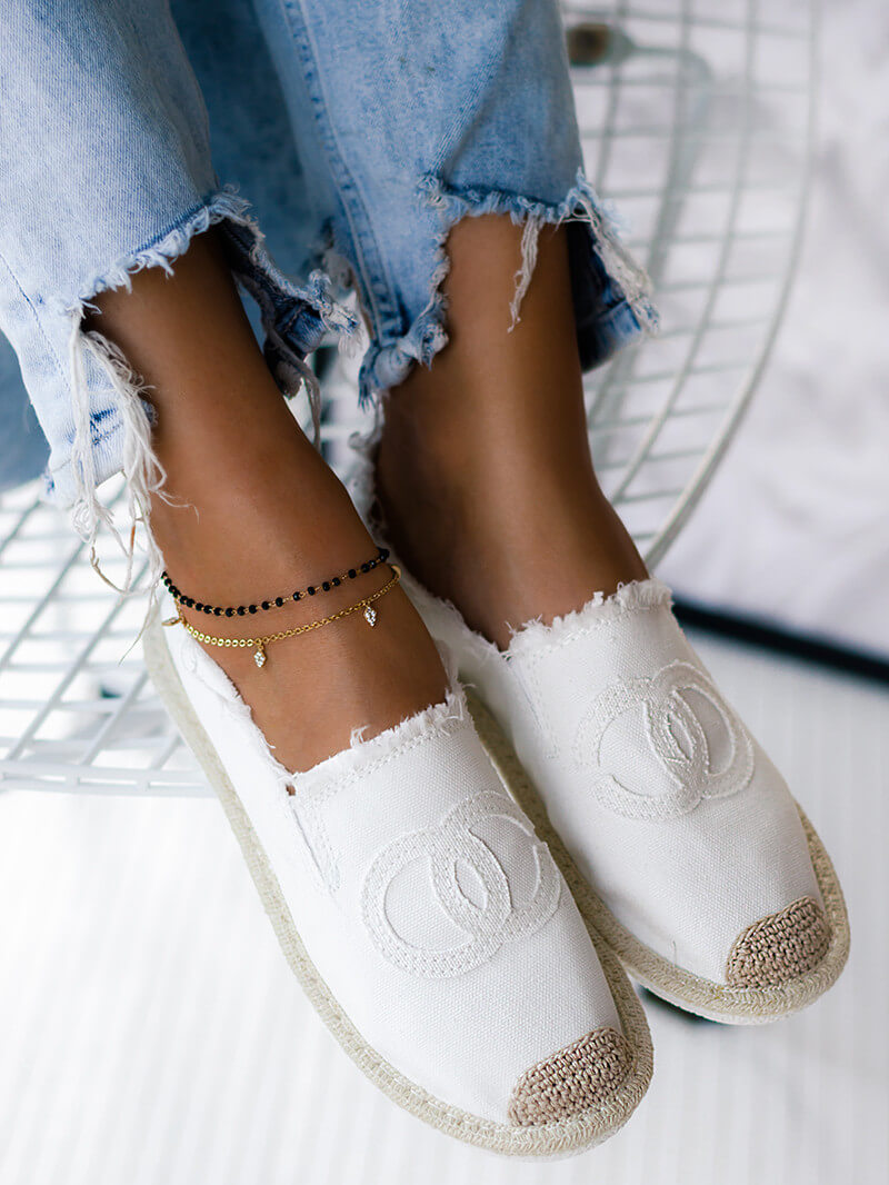 Espandrillos Espadrilles Boho Espandrilles Slipper Bast