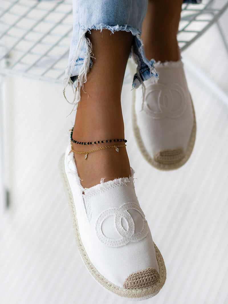 Espandrillos Espadrilles Boho Espandrilles Slipper Bast