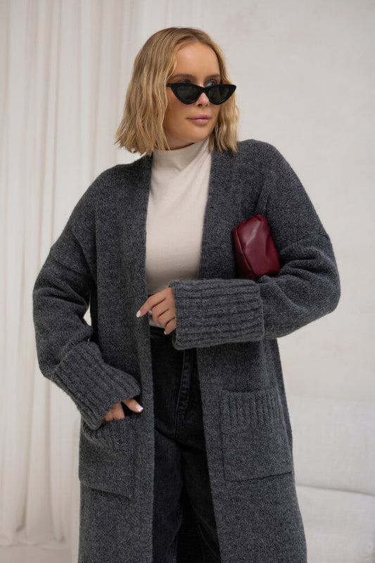Graphit Oversized Strickmantel